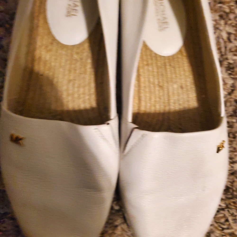 Michael Kors leather espadrilles